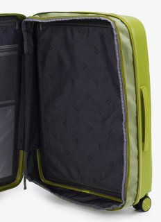 Средний чемодан V&V Travel Flash light 2.0 с расширением на 83/95 л весом 3,2 кг Зеленый