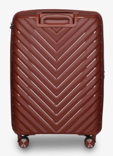 Середня валіза V&V Travel Invictus – 70/90 л, 3,2 кг Бордова