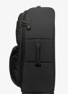 Средний чемодан V&V TRAVEL ONE LIFE на 80/90 л весом 3,1 кг Черный