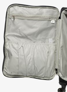 Средний чемодан V&V TRAVEL ONE LIFE на 80/90 л весом 3,1 кг Черный