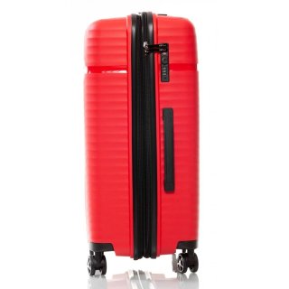 Средний чемодан V&V Travel Summer Breeze на 85/97 л весом 3,2 кг из полипропилена Красный