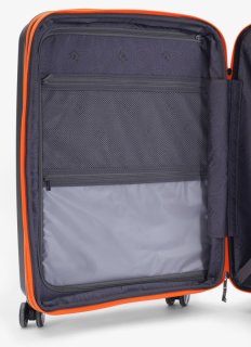 Средний чемодан V&V Travel Urban – 72 / 80 л, 3,2 кг Черный