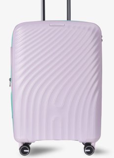 Средний чемодан V&V Travel Urban – 72 / 80 л, 3,2 кг Розовый