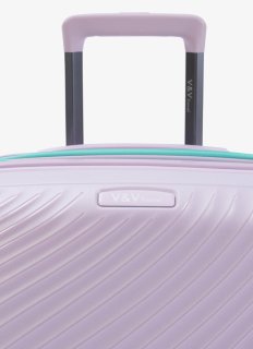 Средний чемодан V&V Travel Urban – 72 / 80 л, 3,2 кг Розовый