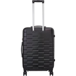 Средний чемодан VIP XION на 73/85 л весом 3,9 кг из пластика Черный