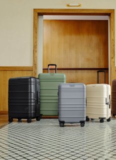 Средний чемодан VnV Travel Modern – 71 л, 4,3 кг Черный
