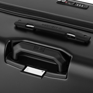 Середня валіза Wenger Amplix Hardside – 78/90 л, 4,65 кг Чорна