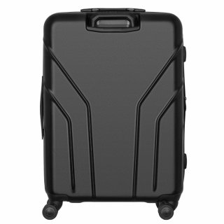 Середня валіза Wenger Amplix Hardside – 78/90 л, 4,65 кг Чорна