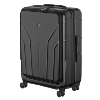 Середня валіза Wenger Amplix Hardside – 78/90 л, 4,65 кг Чорна