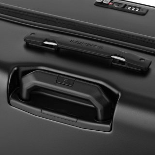 Середня валіза Wenger Amplix Hardside – 78/90 л, 4,65 кг Чорна