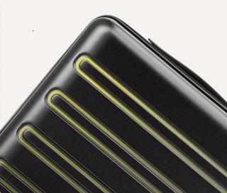 Середня валіза Xiaomi Ninetygo ANDES – 65 л, 4 кг Чорна