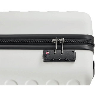 Средний чемодан Xiaomi Ninetygo Business Travel на 65 л из поликарбоната Белый