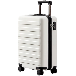 Средний чемодан Xiaomi Ninetygo Business Travel на 65 л из поликарбоната Белый