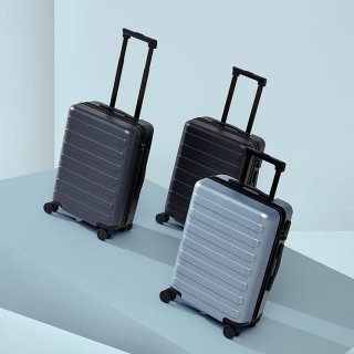 Средний чемодан Xiaomi Ninetygo Business Travel на 65 л из поликарбоната Бирюзовый
