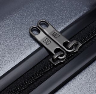 Средний чемодан Xiaomi Ninetygo Business Travel на 65 л из поликарбоната Голубой