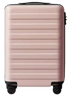 Средний чемодан Xiaomi Ninetygo Business Travel на 65 л из поликарбоната Розовый