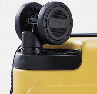Средний чемодан Xiaomi Ninetygo Business Travel на 65 л из поликарбоната Желтый