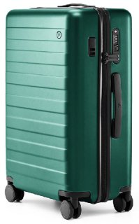 Средний чемодан Xiaomi Ninetygo Rhine PRO plus на 65 л из поликарбоната Зеленый