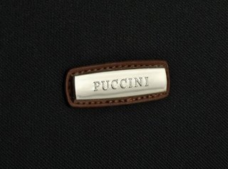 Средний дорожный чемодан 2-х колесный PUCCINI Modena, черный