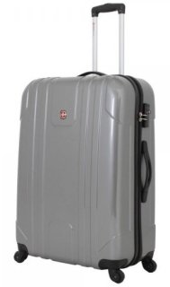 Средний дорожный чемодан 4-х колесный 61 л. Swiss Gear grey cерый