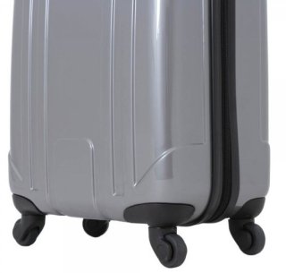 Средний дорожный чемодан 4-х колесный 61 л. Swiss Gear grey cерый