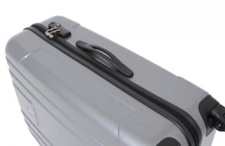 Средний дорожный чемодан 4-х колесный 61 л. Swiss Gear grey cерый