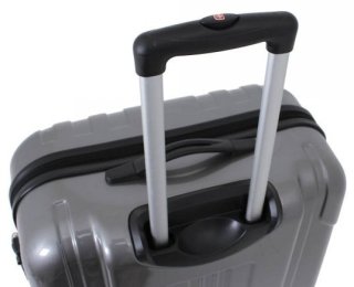 Средний дорожный чемодан 4-х колесный 61 л. Swiss Gear grey cерый