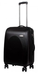 Средний дорожный чемодан 4-х колесный 66 л VIP COLLECTION Galaxy 24" Black