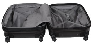 Средний дорожный чемодан 4-х колесный 66 л VIP COLLECTION Galaxy 24" Black