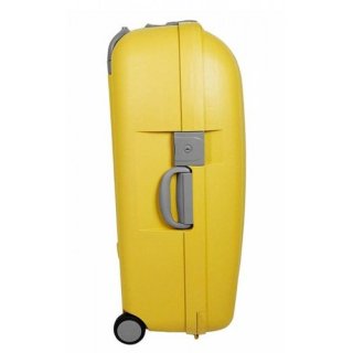 Средний дорожный чемодан из пластика 2-х колесный 78 л. Verus Casablanca 25 Yellow желтый