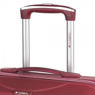 Средний пластиковый чемодан 56 л Gabol Trail (M) Red