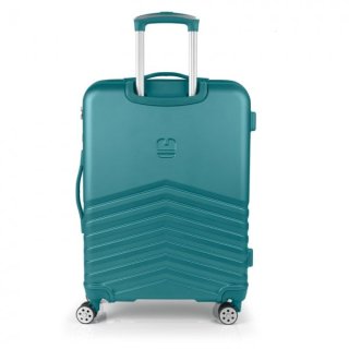 Средний пластиковый чемодан 57 л Gabol Atlanta Turquoise