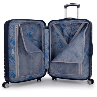 Средний пластиковый чемодан 57 л Gabol Atlanta Turquoise