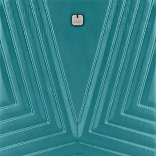 Средний пластиковый чемодан 57 л Gabol Atlanta Turquoise