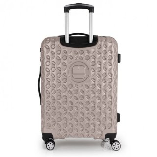 Средний пластиковый чемодан 57 л Gabol Render (M) Champagne
