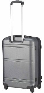 Средний пластиковый чемодан 62 л Travelite YAMBA Anthracite