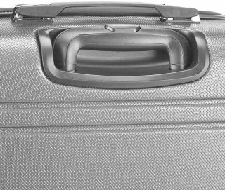 Средний пластиковый чемодан 62 л Travelite YAMBA Anthracite