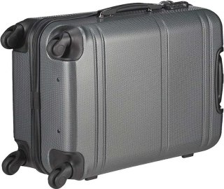 Средний пластиковый чемодан 62 л Travelite YAMBA Anthracite