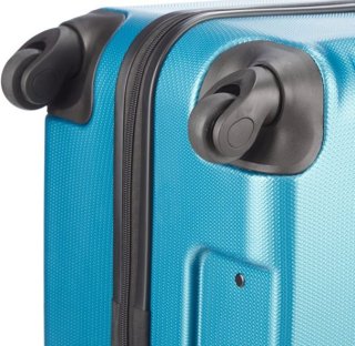 Средний пластиковый чемодан 62 л Travelite YAMBA Petrol