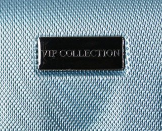 Средний пластиковый чемодан 64 л Vip Collection Benelux 24 Blue