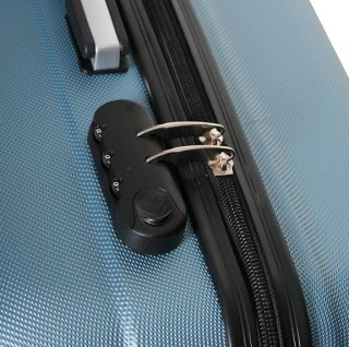 Средний пластиковый чемодан 64 л Vip Collection Benelux 24 Blue