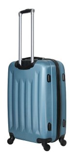 Средний пластиковый чемодан 64 л Vip Collection Benelux 24 Blue