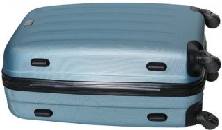 Средний пластиковый чемодан 64 л Vip Collection Benelux 24 Blue