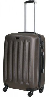 Средний пластиковый чемодан 64 л Vip Collection Benelux 24 Coffee