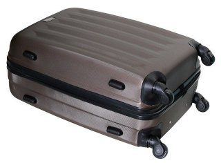 Средний пластиковый чемодан 64 л Vip Collection Benelux 24 Coffee