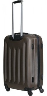 Средний пластиковый чемодан 64 л Vip Collection Benelux 24 Coffee