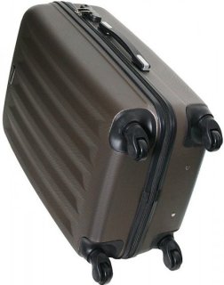 Средний пластиковый чемодан 64 л Vip Collection Benelux 24 Coffee
