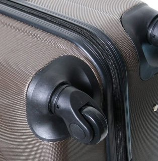 Средний пластиковый чемодан 64 л Vip Collection Benelux 24 Coffee