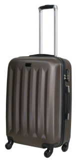 Средний пластиковый чемодан 64 л Vip Collection Benelux 24 Coffee