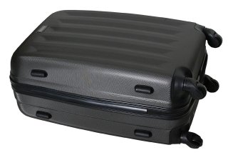 Средний пластиковый чемодан 64 л Vip Collection Benelux 24 Grey